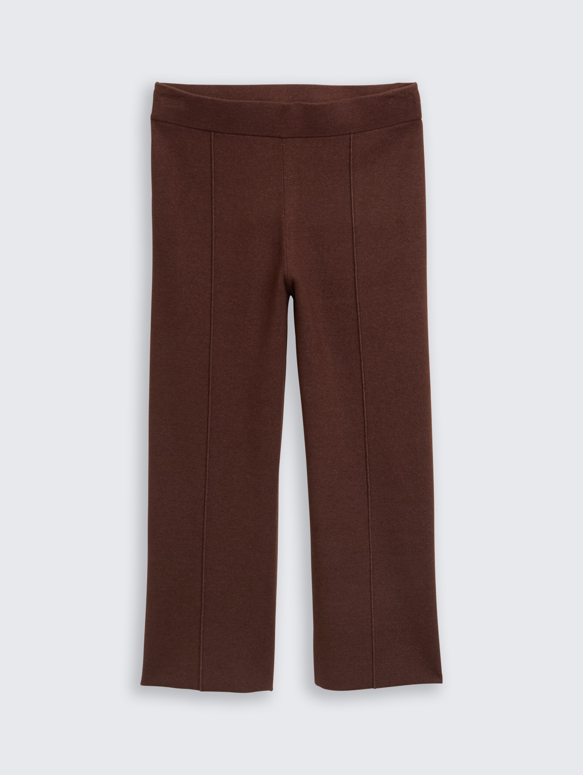 Culotte Strickhose - dark pecan brown melange - Vorder-Produkt-Ansicht