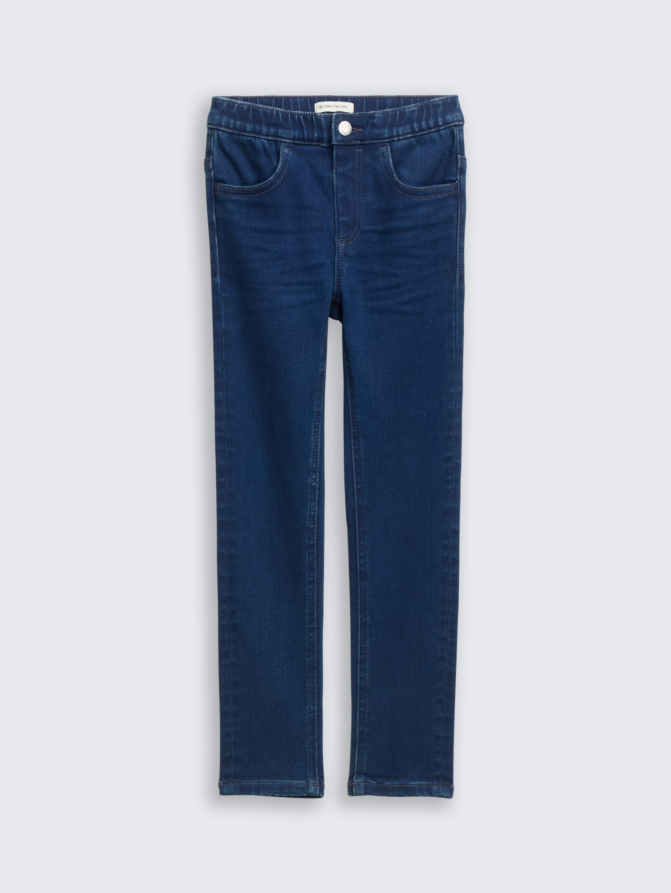 Treggings Hose mit Stretch - mid_stone_bright_blue_denim - 