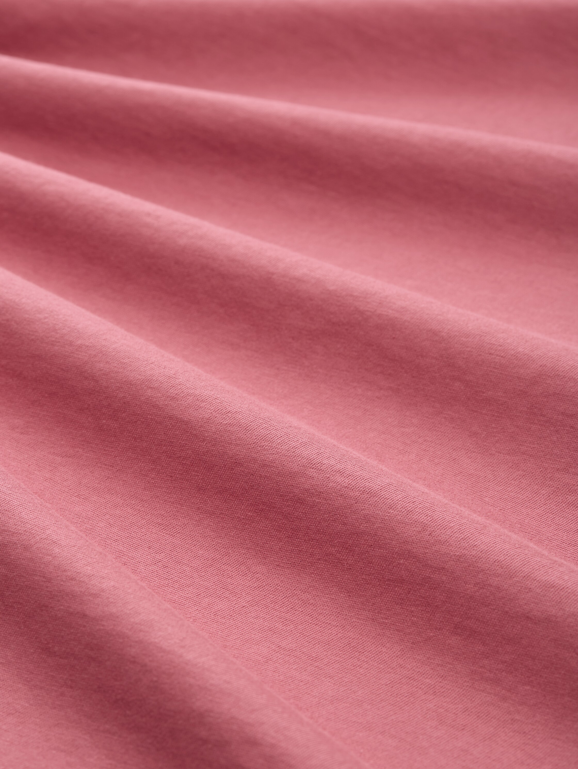 T-shirt met print - cozy pink - Materiaalweergave
