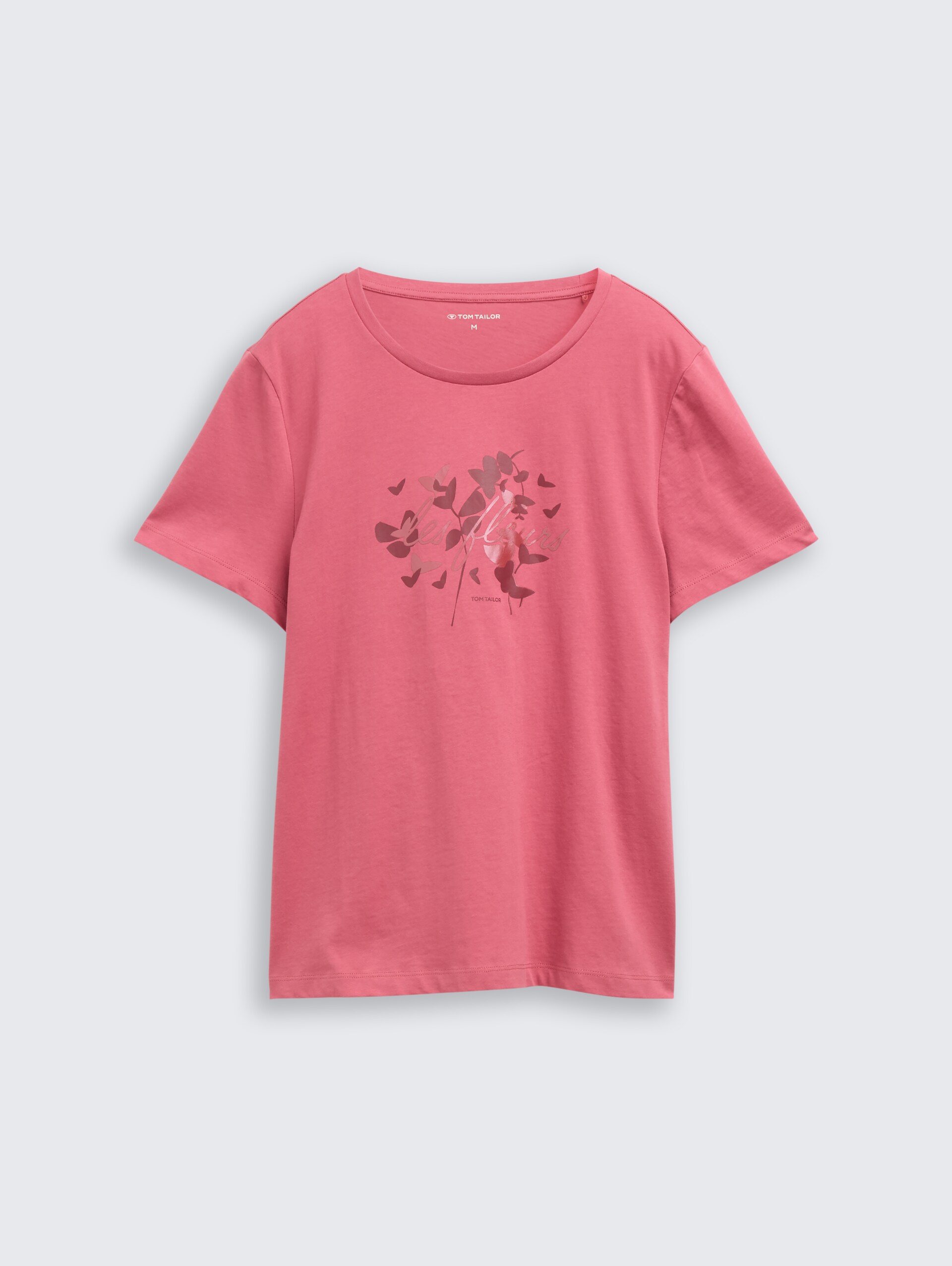 T-Shirt mit Print - cozy pink - Vorder-Produkt-Ansicht