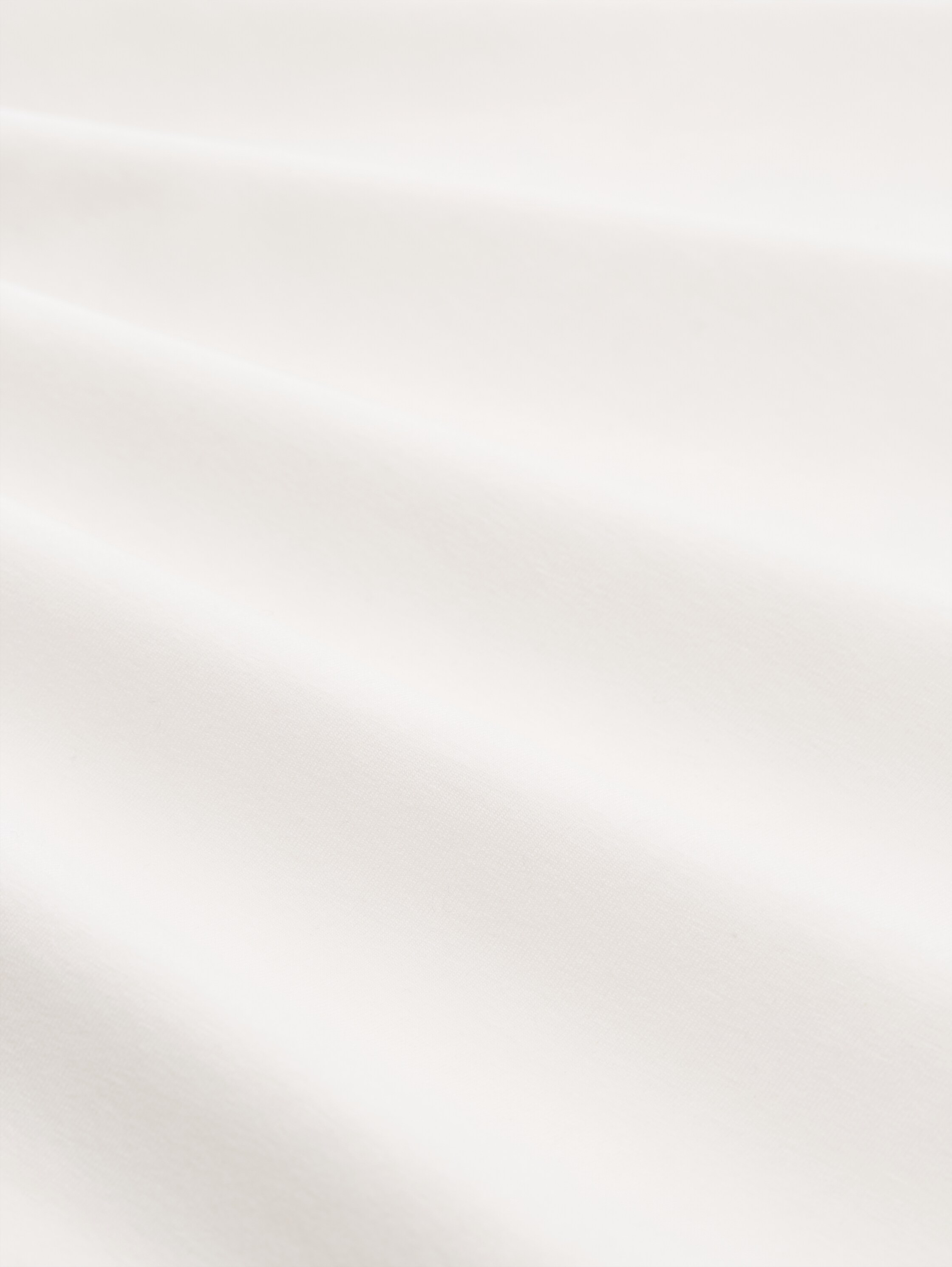 T-Shirt mit Blumen-Stickerei - Whisper White - Material-Ansicht