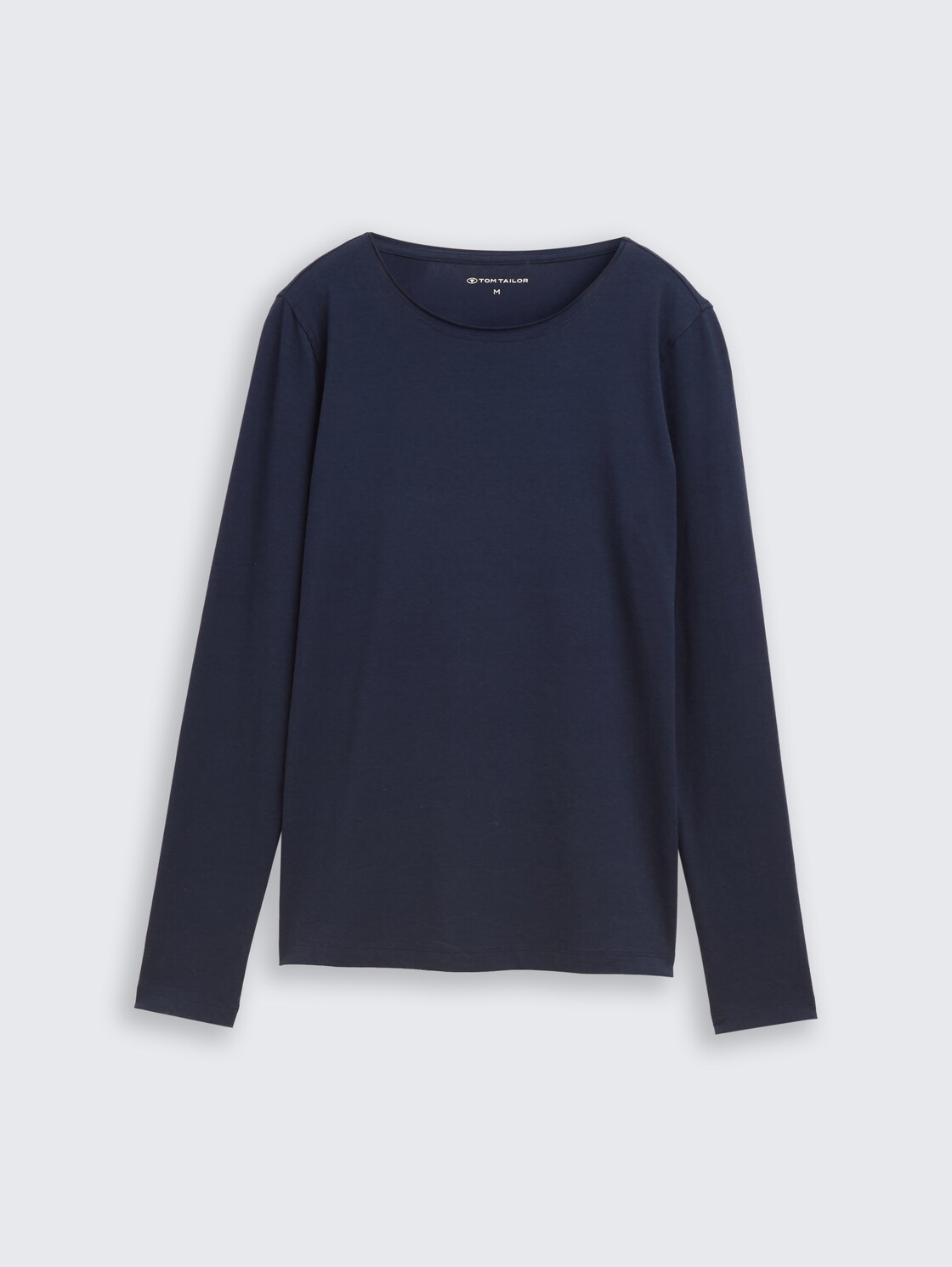 Basic long-sleeved shirt - sky captain blue - Front product view