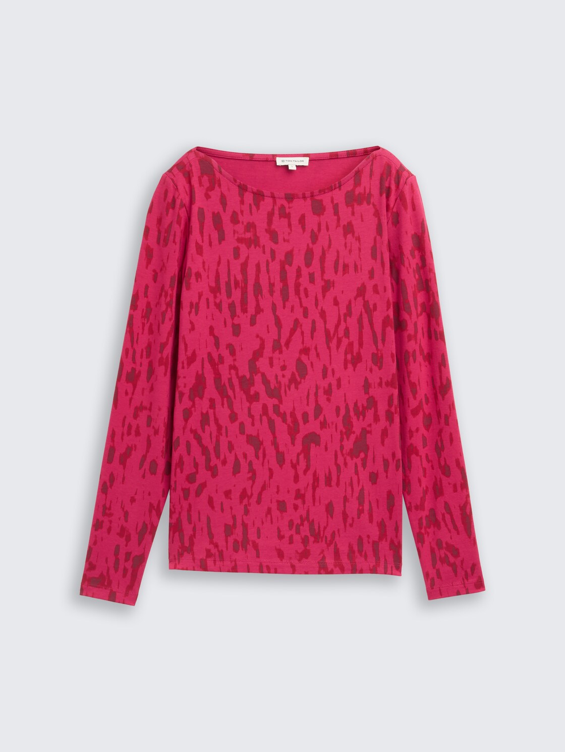 Langarmshirt mit Muster - pink sparkle design - Vorder-Produkt-Ansicht