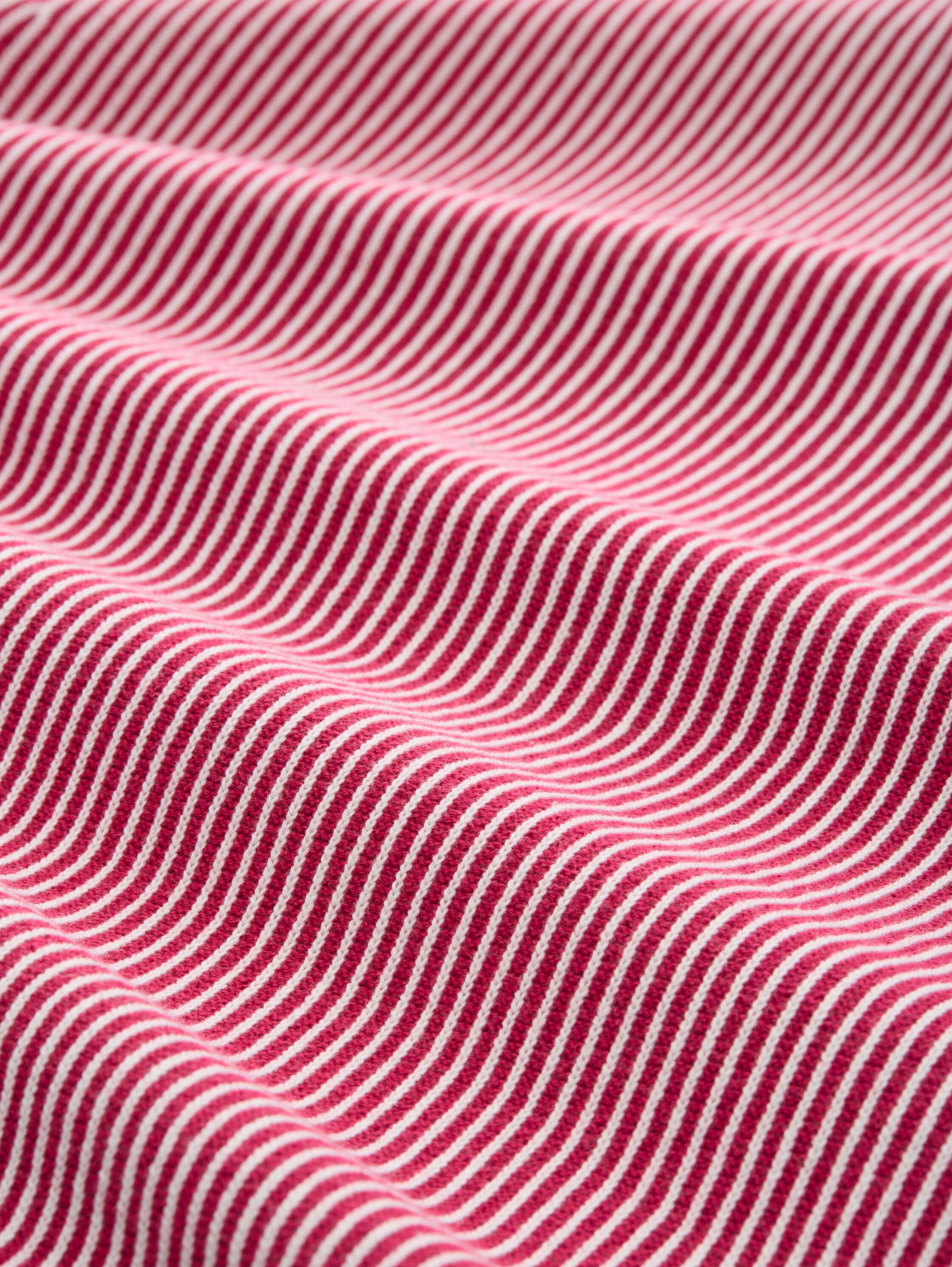 Strickpullover mit Rundhalsausschnitt - pink_plaited_knit - 