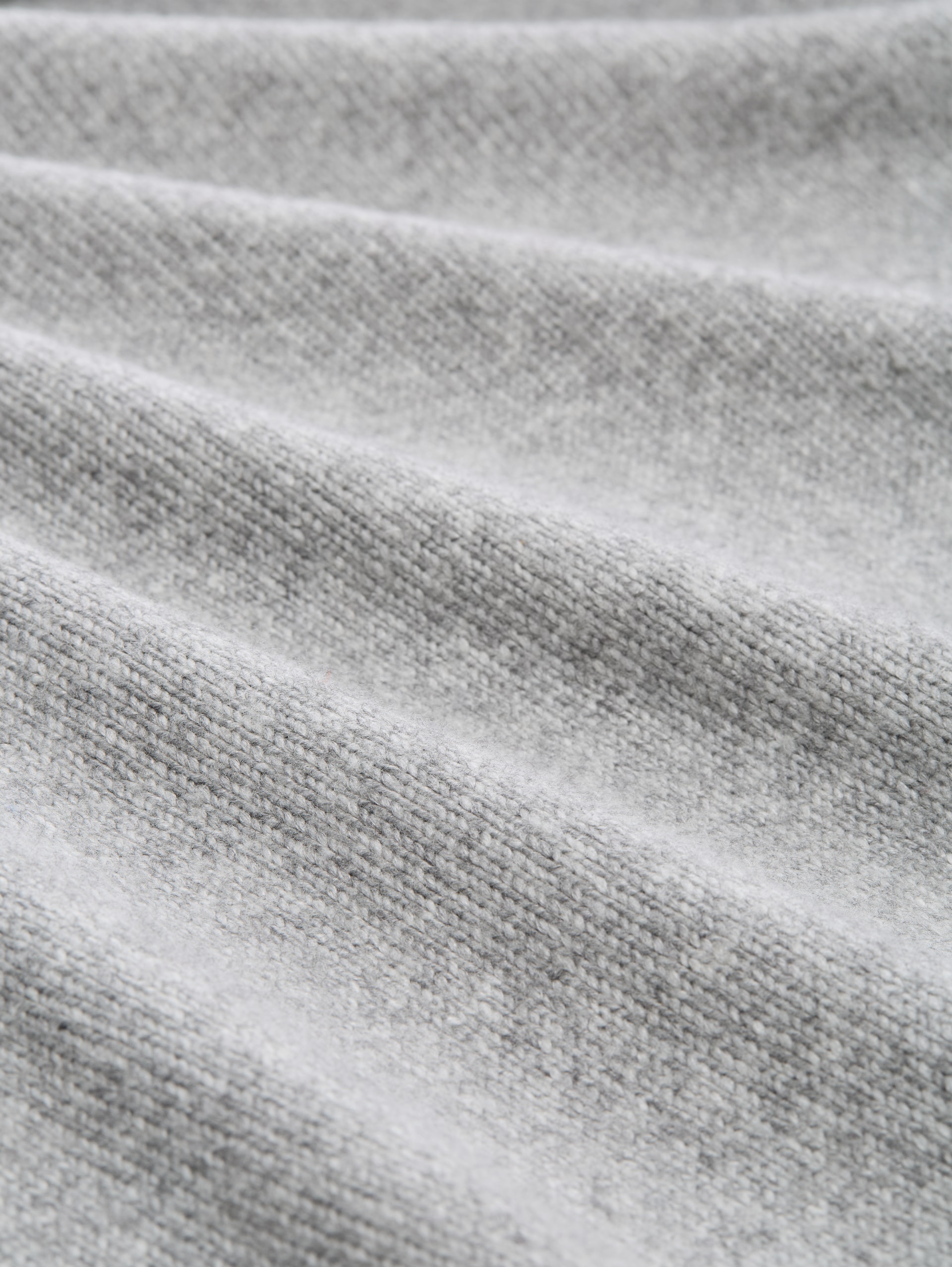 Loose Fit Cardigan mit V-Ausschnitt - medium silver grey melange - Material-Ansicht