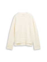 Non sélectionné, Pull en maille ample par , blanc