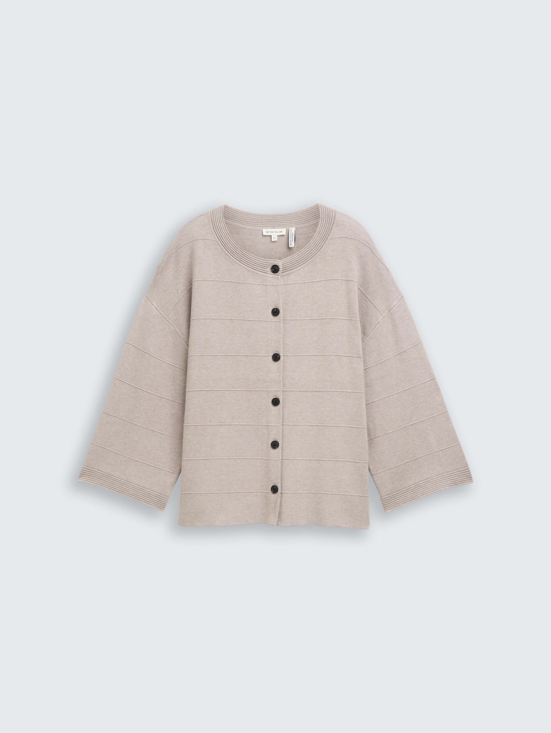 Cardigan ample - dark clouds grey melange
