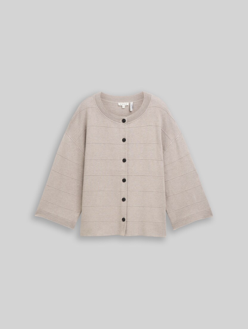 Cardigan ample par Women, dark clouds grey melange