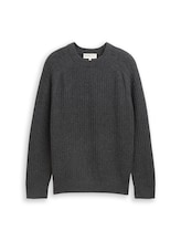 Nicht ausgewählt, Strickpullover mit Rundhalsausschnitt von ,