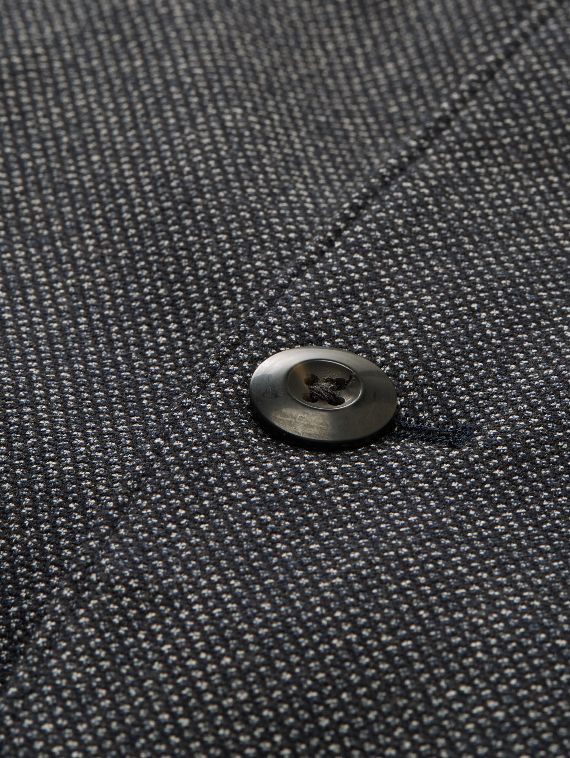 Dobby Sakko mit Stretch-Anteil - navy structured grindle