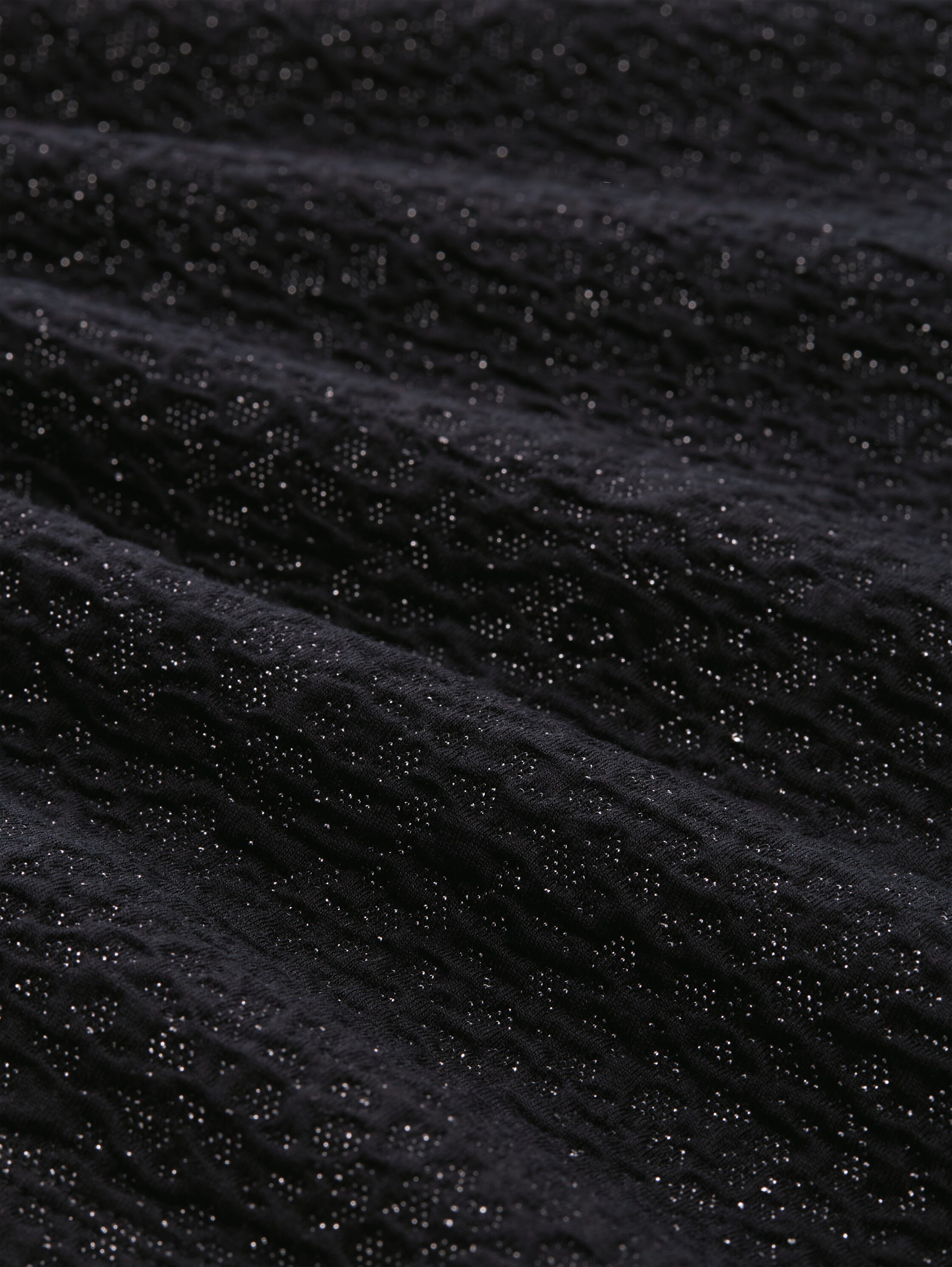 Mini-Rock mit Glitzer-Effekt - black_glitter - 