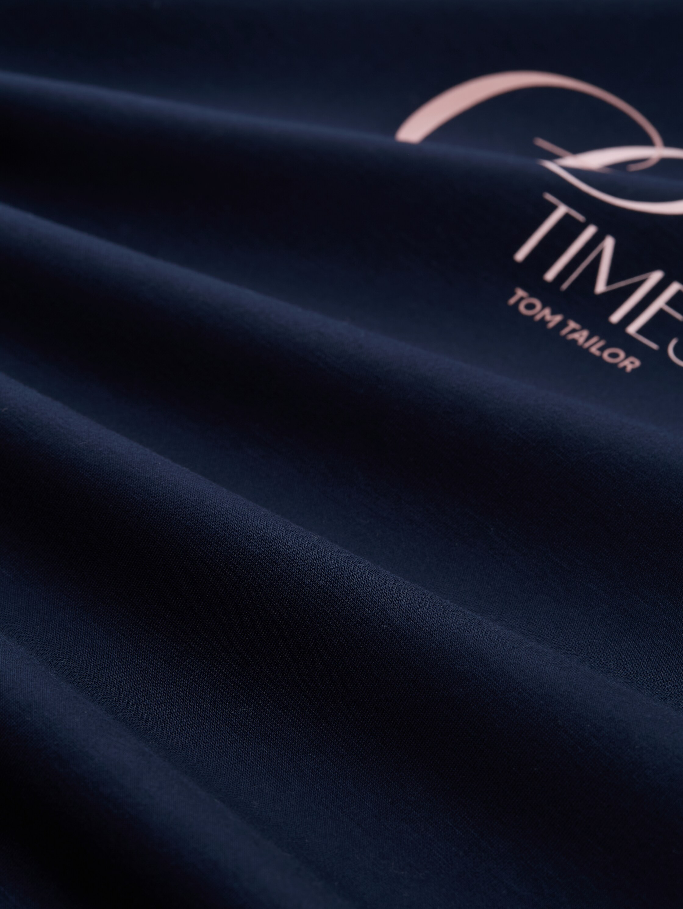 Hoodie Sweatshirt aus Scuba - sky captain blue - Material-Ansicht