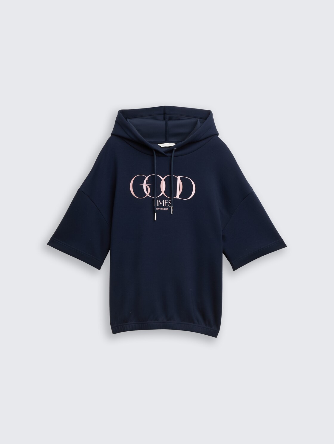 Hoodie Sweatshirt aus Scuba - sky captain blue - Vorder-Produkt-Ansicht