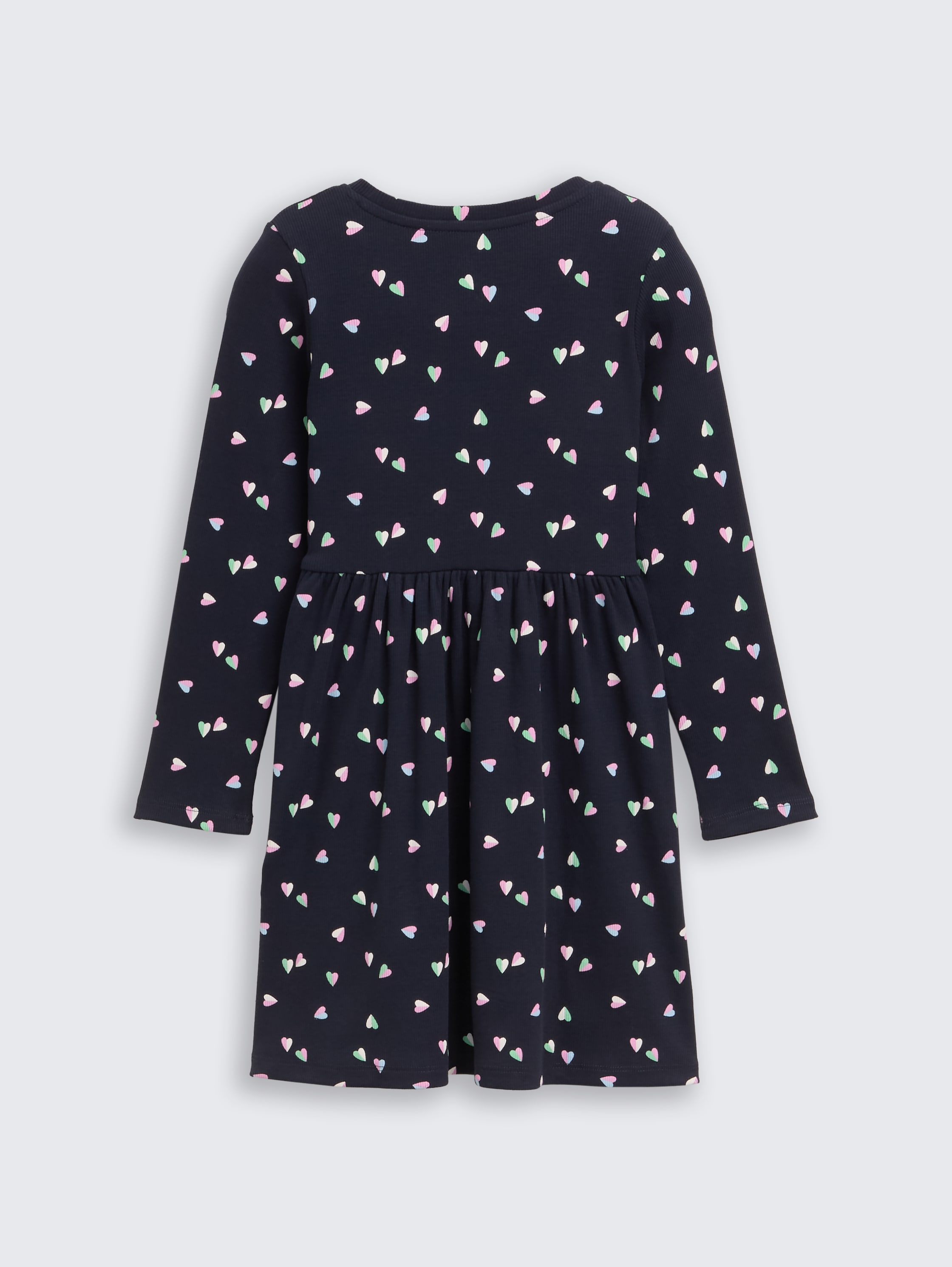 Mini-Kleid mit Allover-Print - mini_heart_design - 