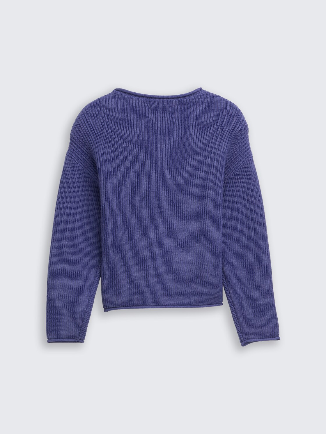 Cropped Strickpullover - dark blue harbor