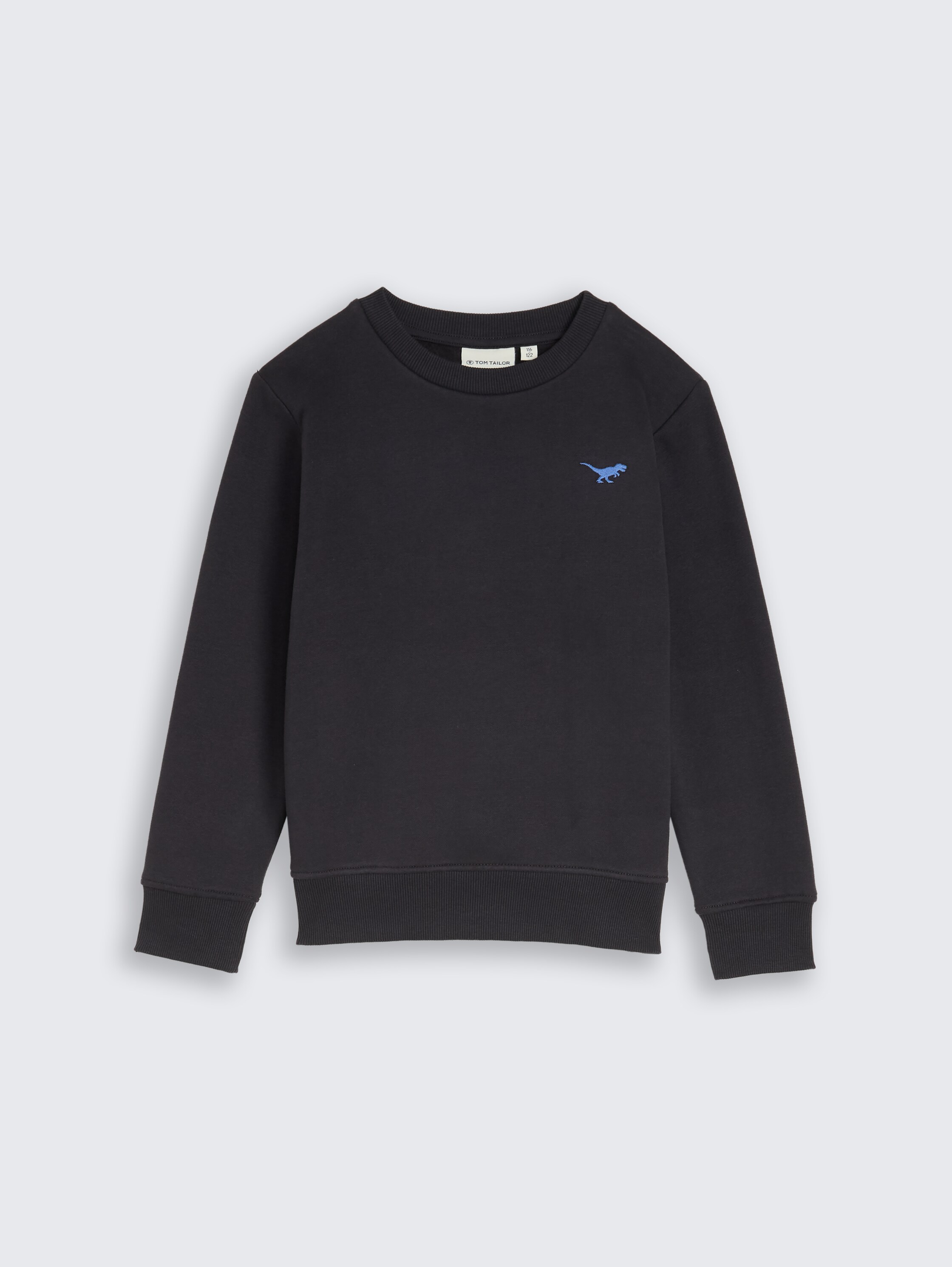 Sweatshirt mit Stickerei - coal_grey_1 - 