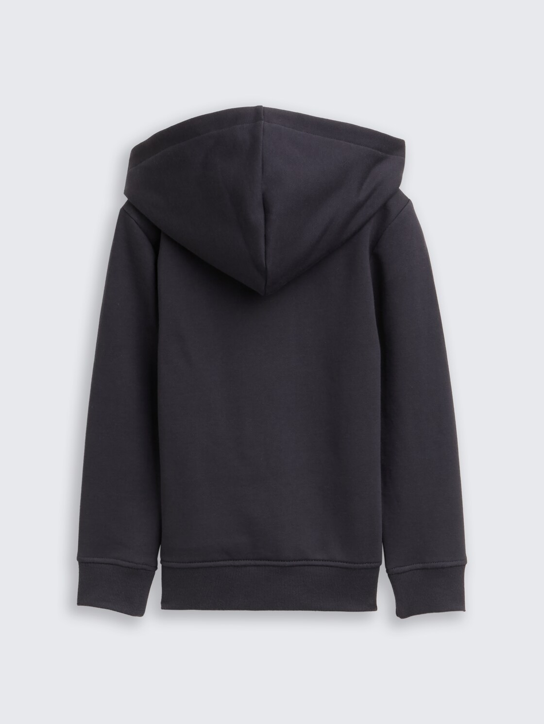 Hoodie Sweatjacke mit Stickerei - coal grey