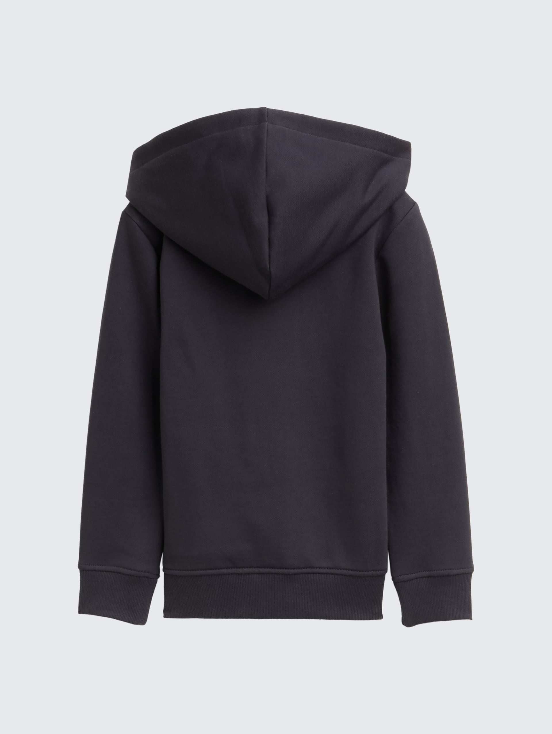 Hoodie Sweatjacke mit Stickerei - coal grey