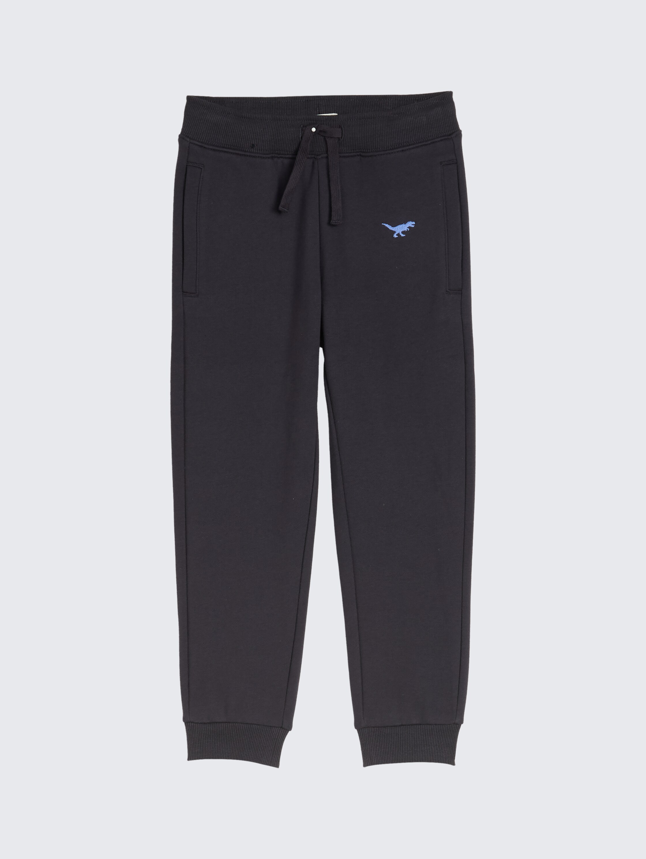 Jogginghose mit Stickerei - grau - 
