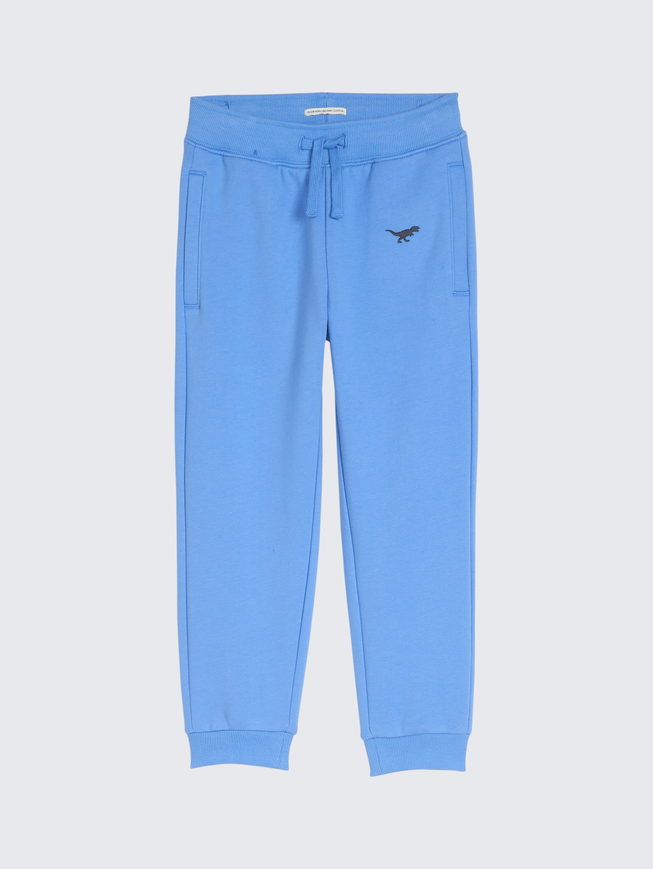 Jogginghose mit Stickerei - blau - 
