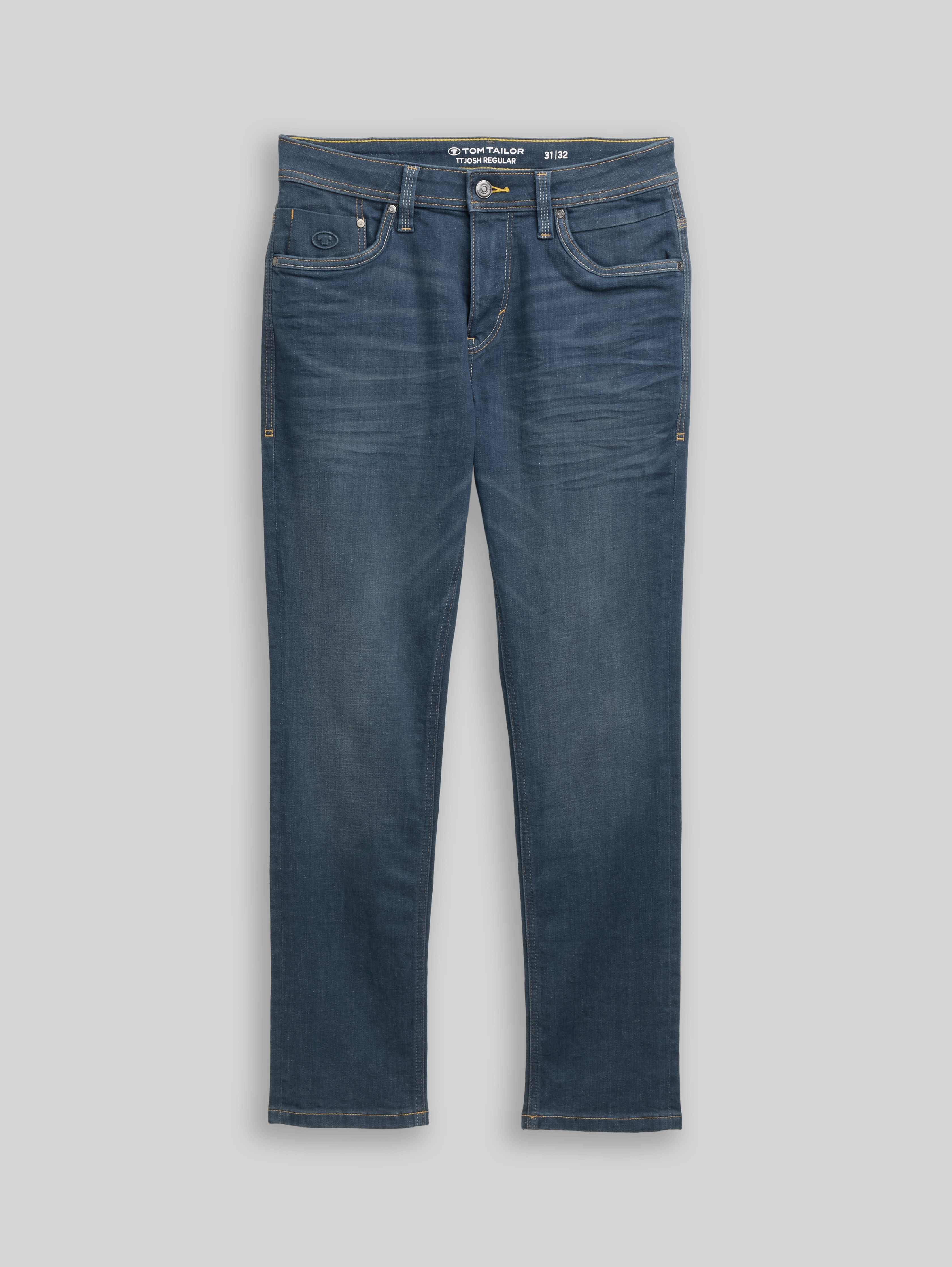 TTJOSH regular slim jeans in blue by Tom Tailor