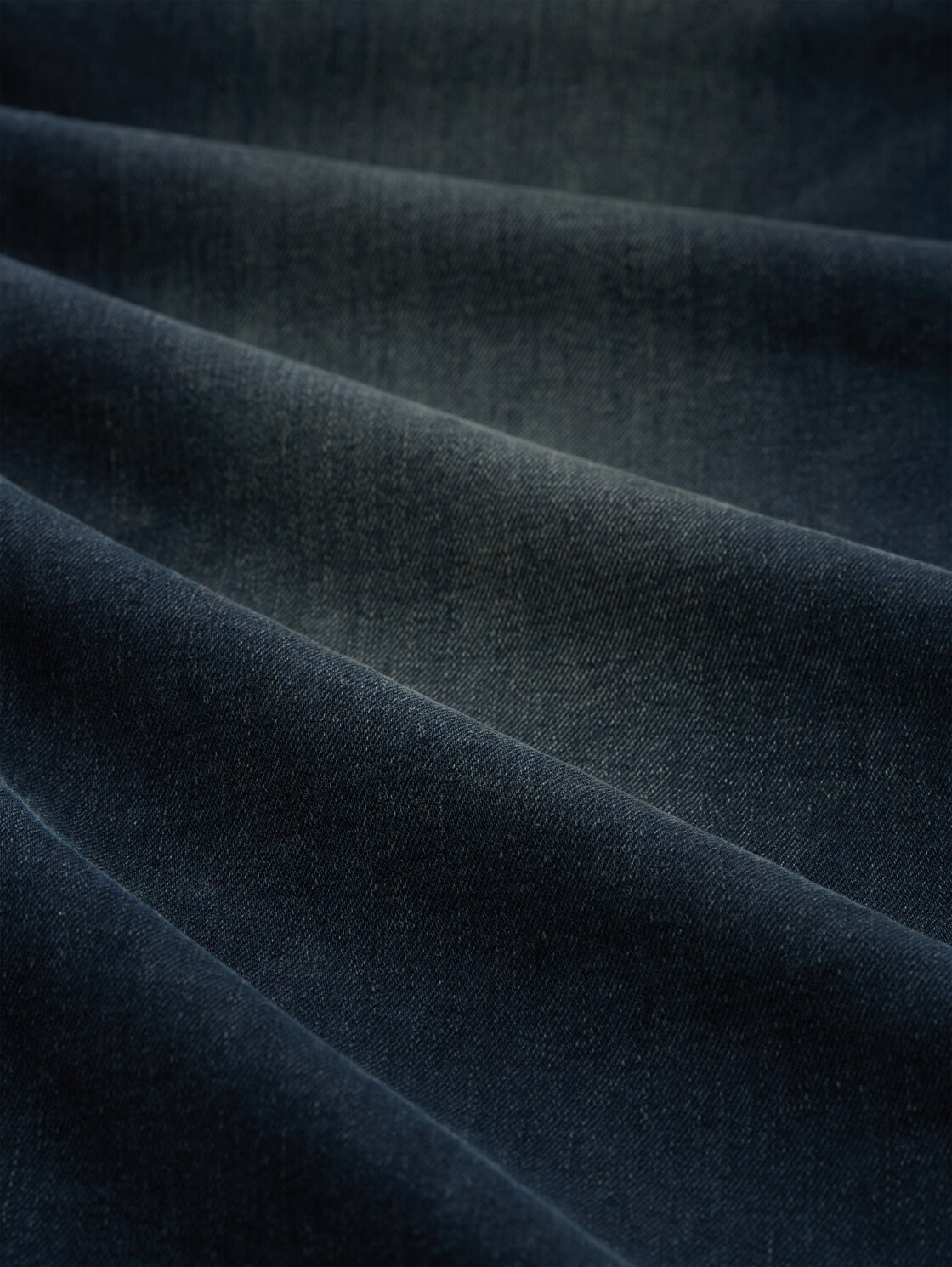 TTJOSH Regular Slim Jeans - blue black denim - Material-Ansicht