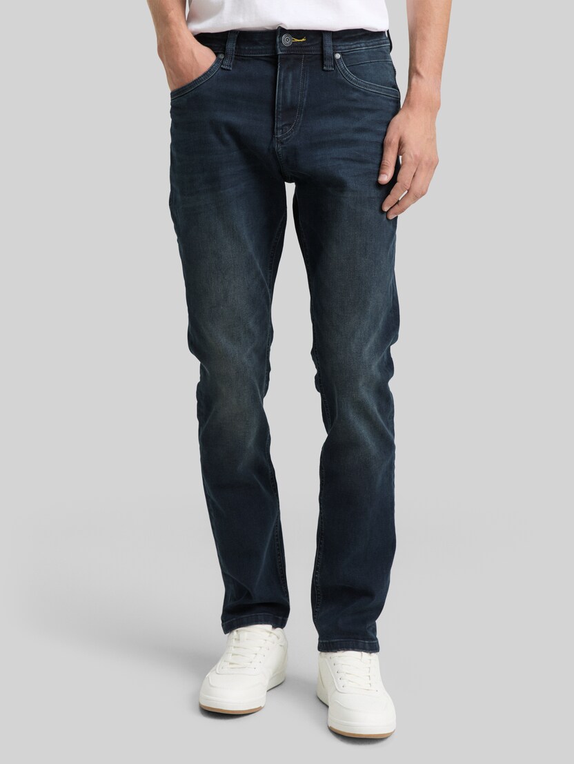 TTJOSH REGULAR SLIM Jeans von Men, blue black denim