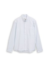 Ausgewählt, Relaxed Fit Hemd aus Baumwolle von Tom Tailor, blau