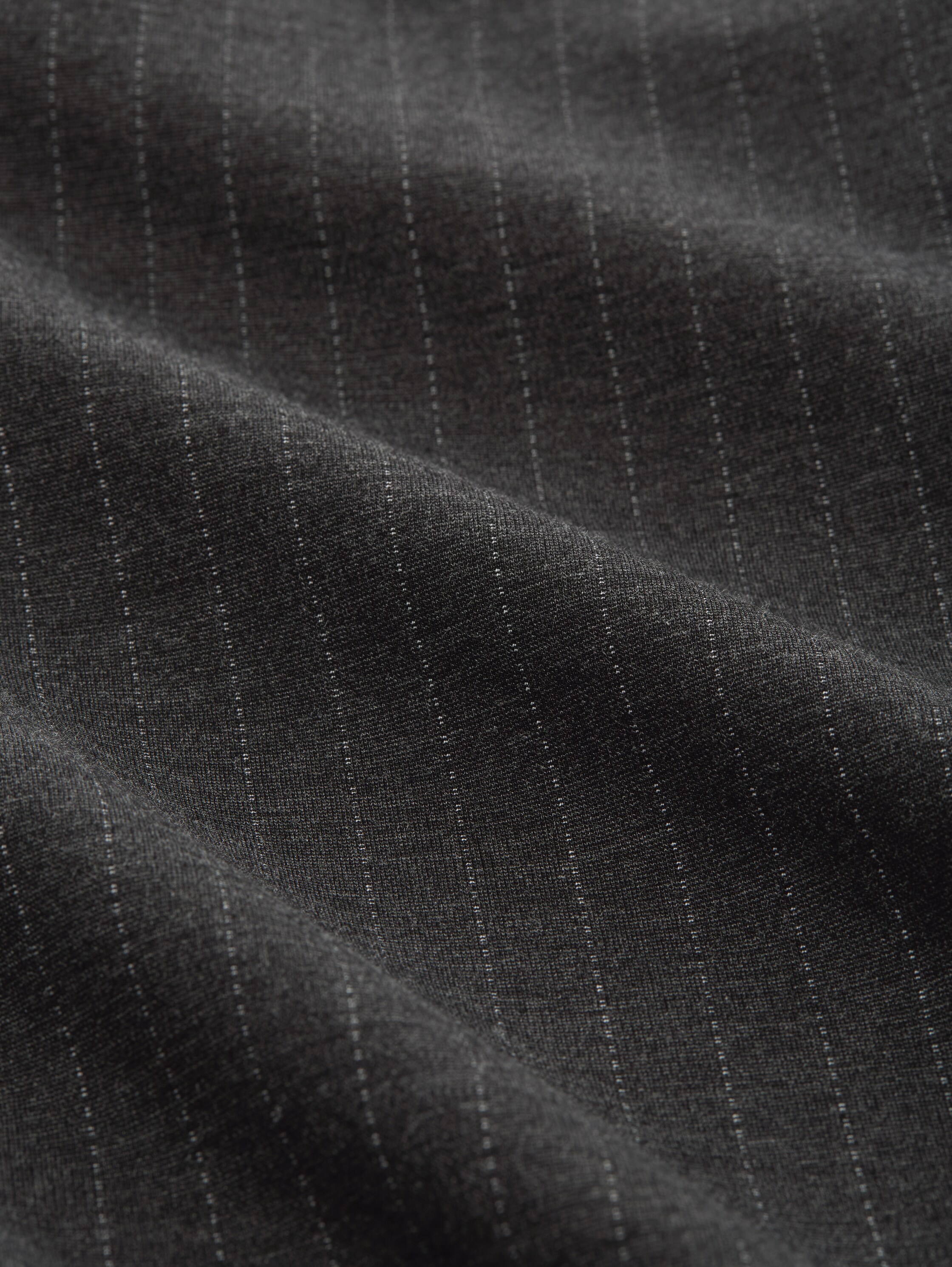 Loose Fit Hose mit Nadelstreifen - grey_white_pinstripe - 