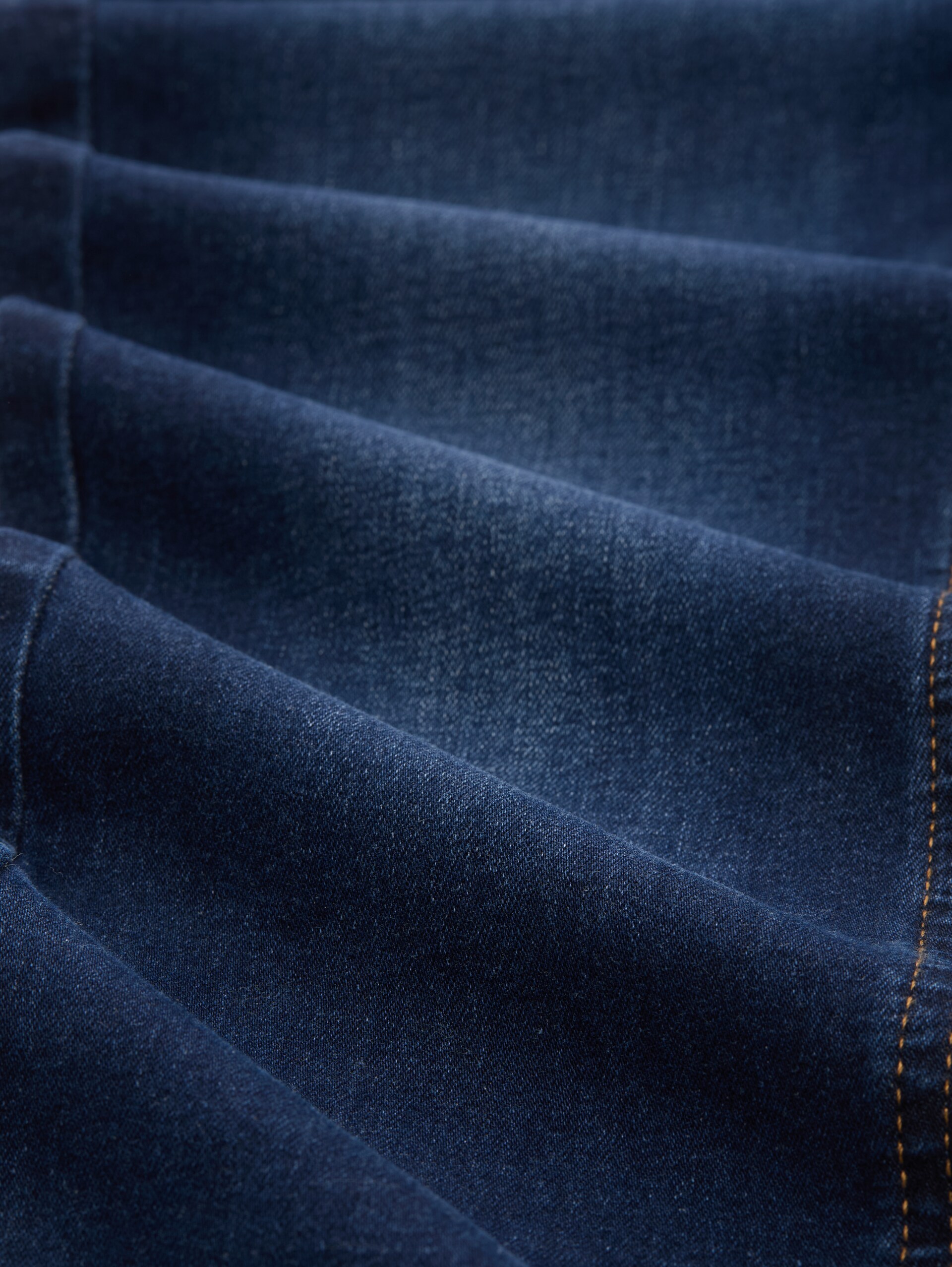 TTJONA SKINNY-jeans - Used Dark Stone Blue Denim - Materiaalweergave