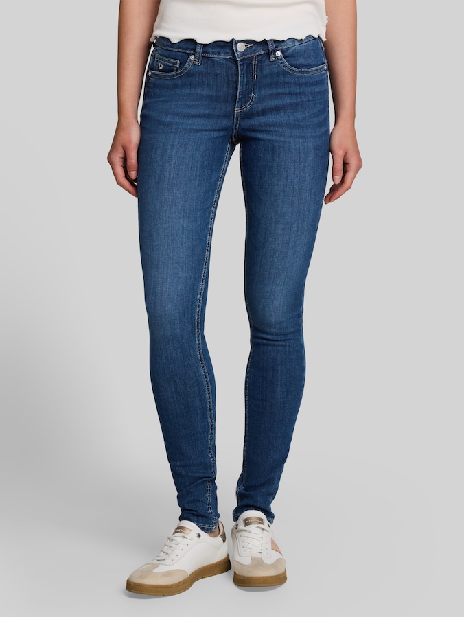 TTJONA SKINNY-jeans door Denim Female, Stone Blue Denim
