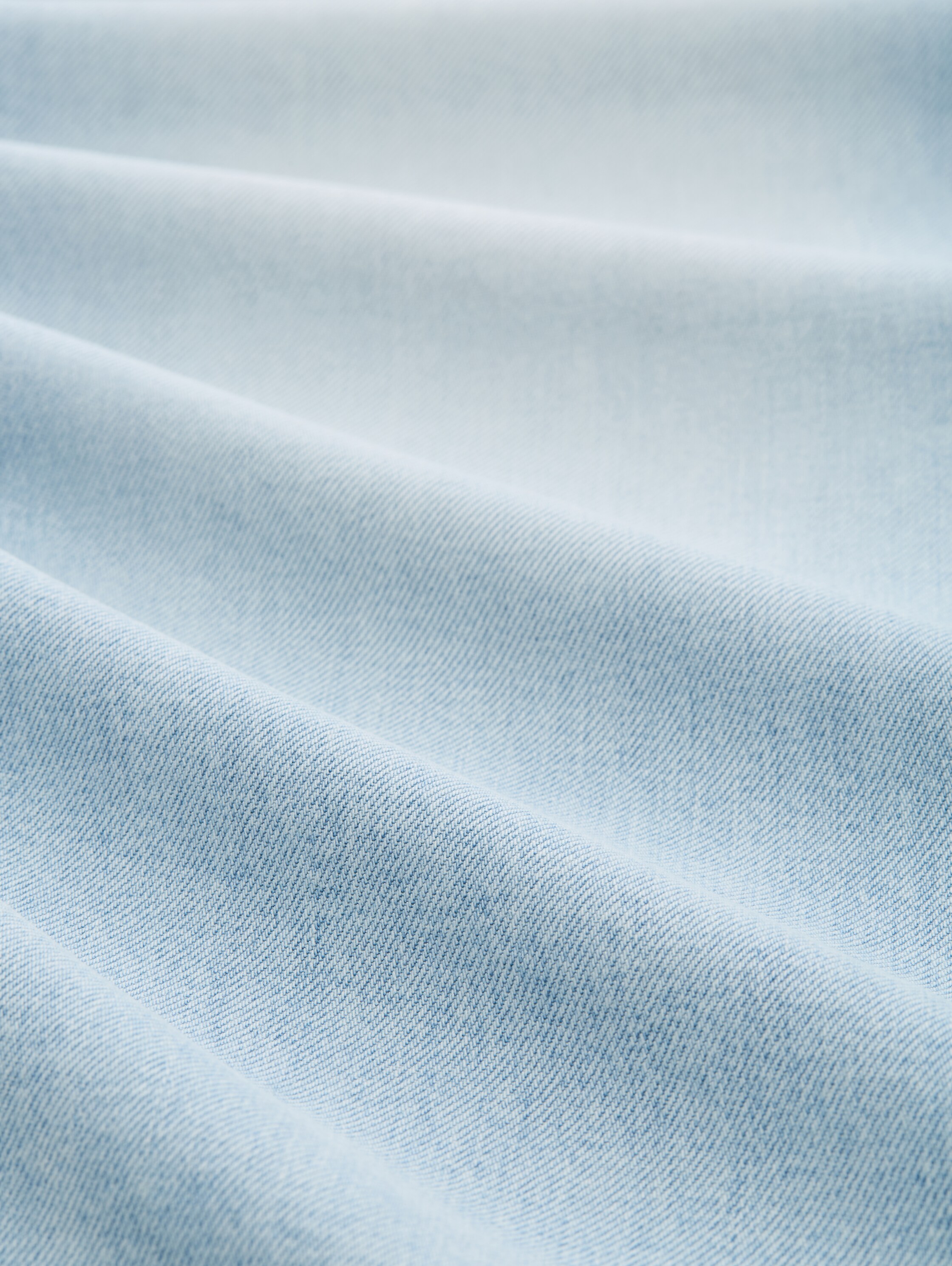 TTLINOU WIDE High Waist Jeans - clean_bleached_blue_denim - 