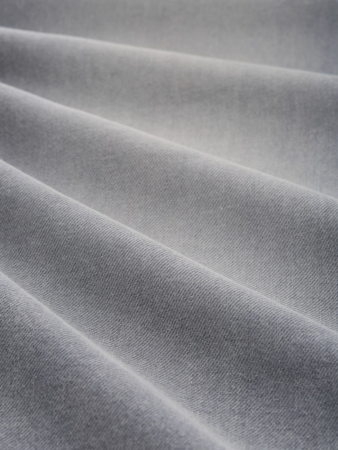 TTLINOU WIDE High Waist Jeans - clean light stone grey denim - Material-Ansicht