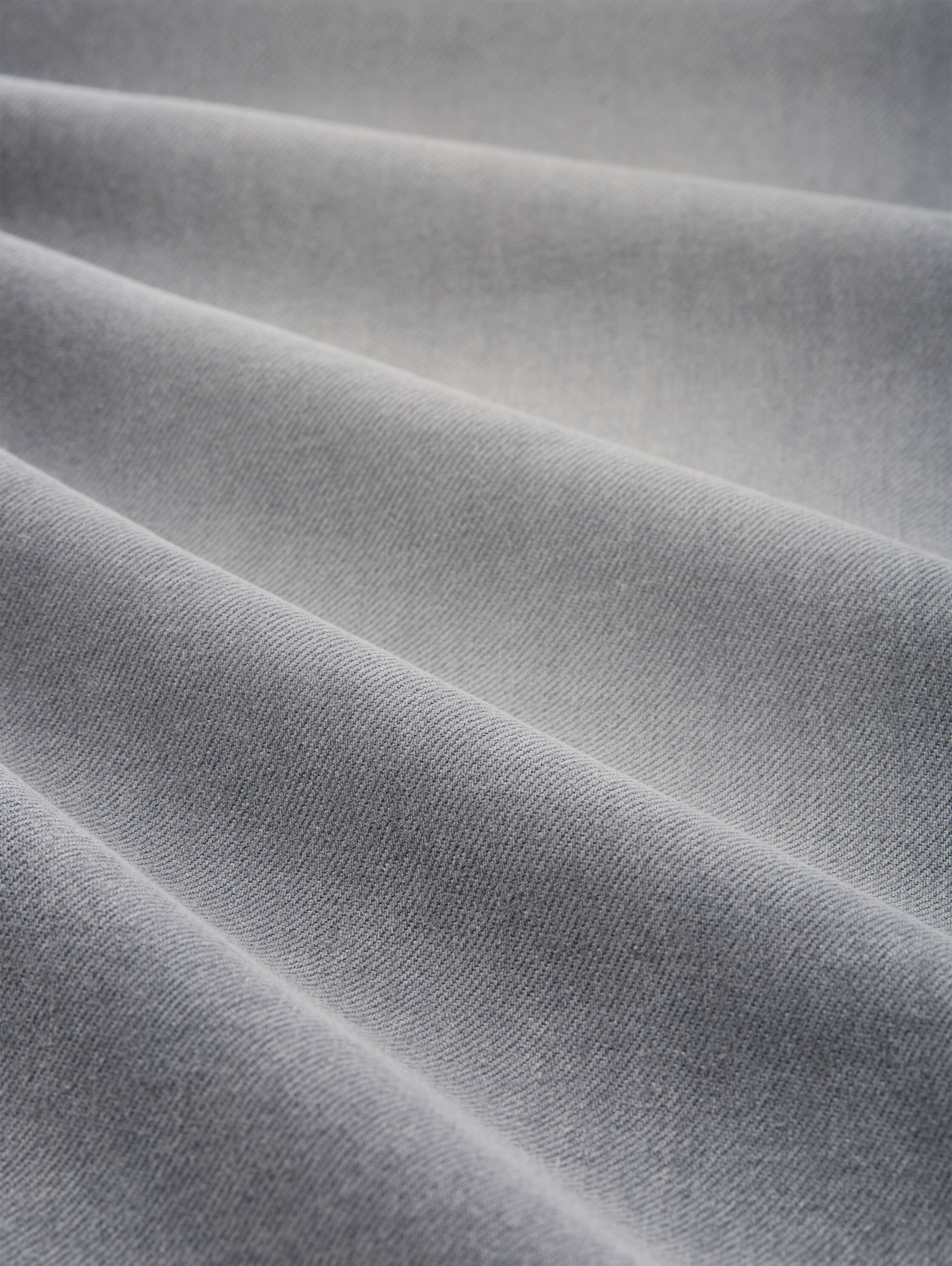 TTLINOU WIDE jeans met hoge taille - clean light stone grey denim - Materiaalweergave