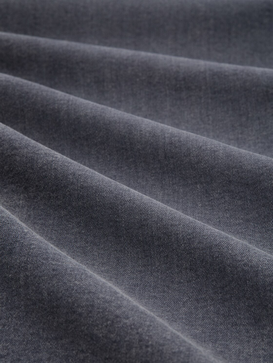 TTLINOU WIDE High Waist Jeans - used mid stone grey denim - Material-Ansicht