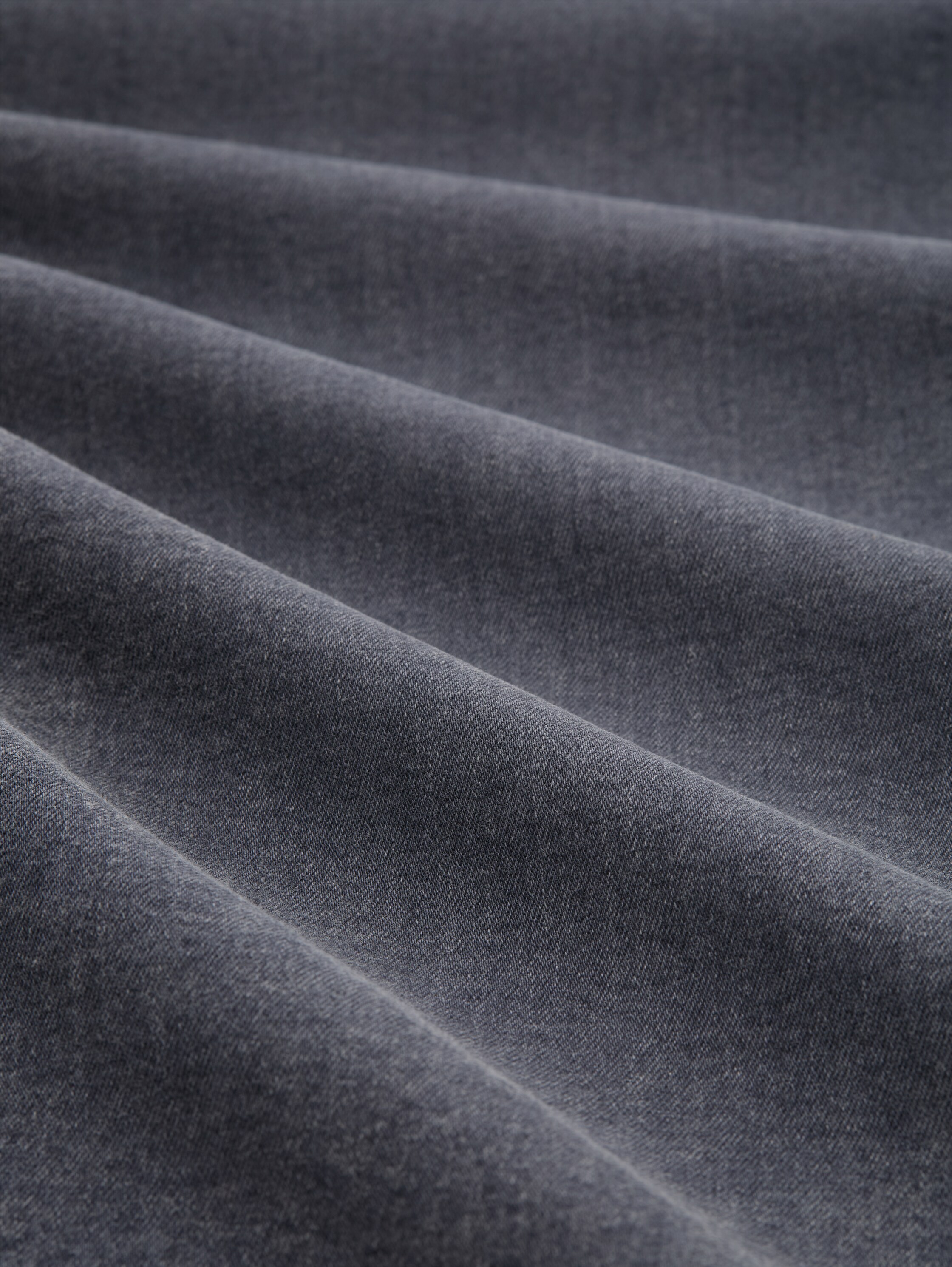 TTLINOU WIDE jeans met hoge taille - used mid stone grey denim - Materiaalweergave