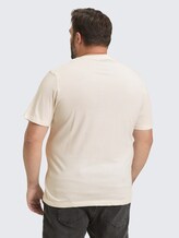 Plus - T-shirt avec photo imprimée - Gardenia White - Découpe Vue arrière du modèle