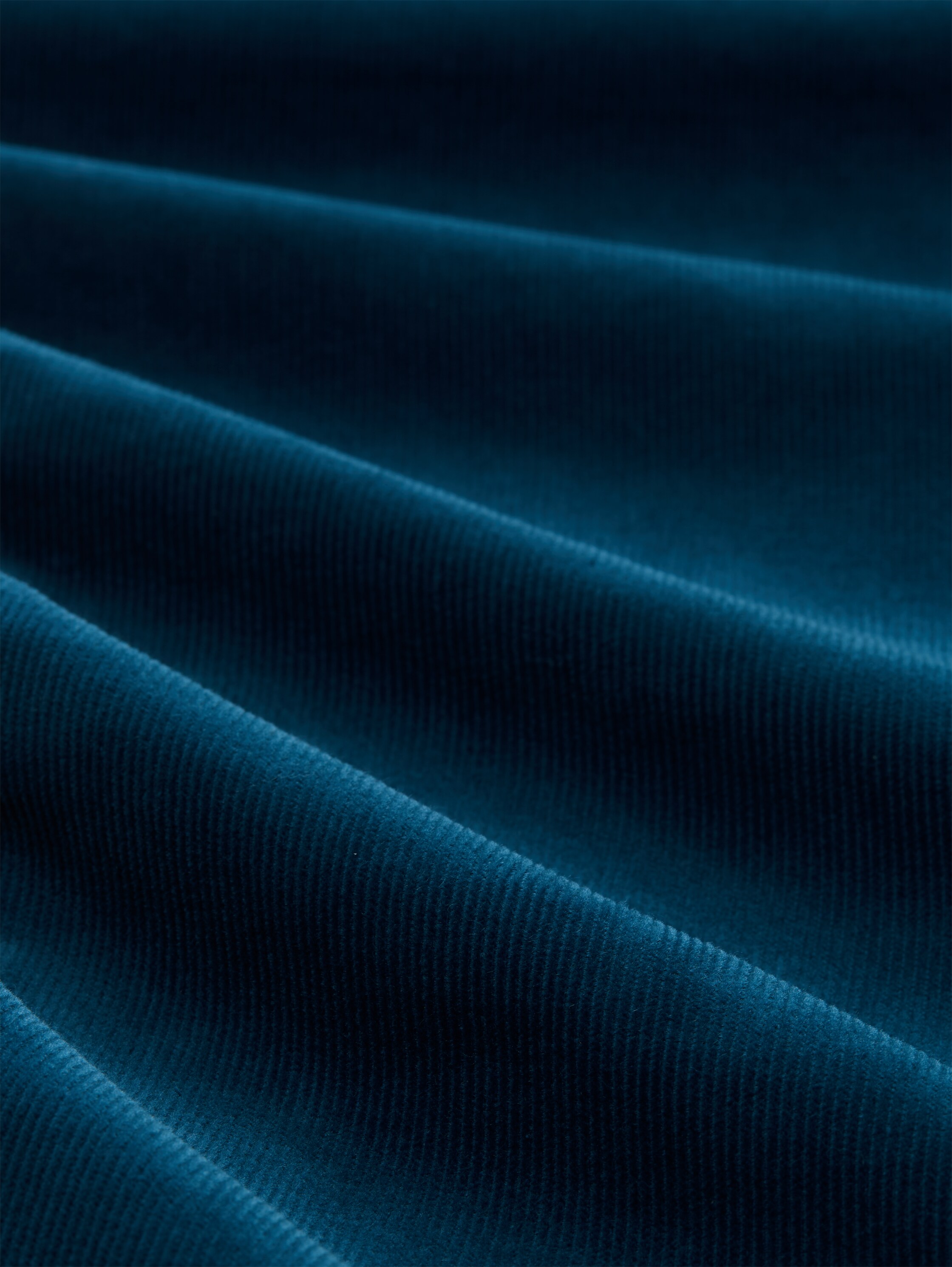 Tapered Relaxed Cordhose - dark_petrol_1 - 