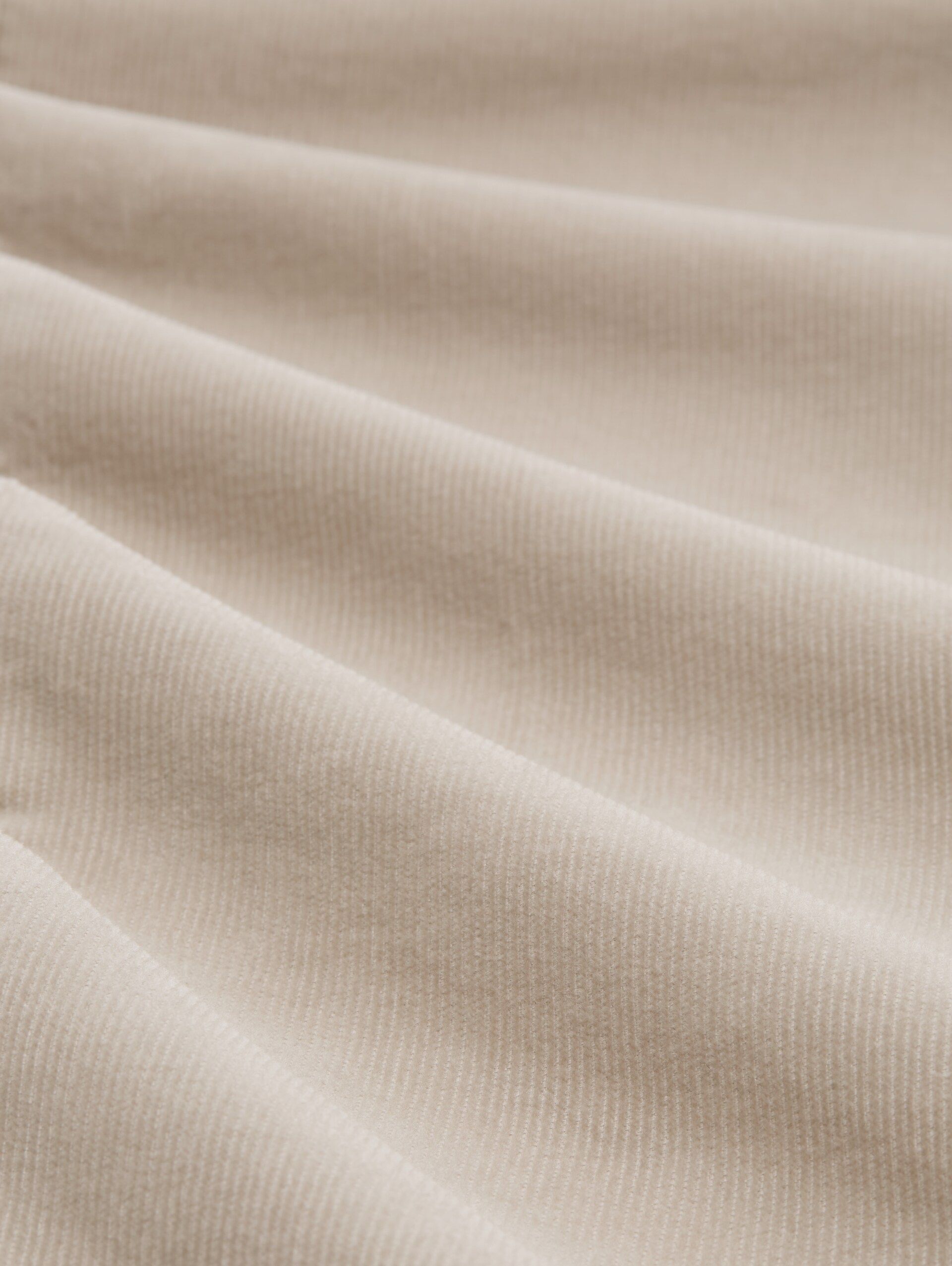 Tapered Relaxed Cordhose - soft taupe grey - Material-Ansicht