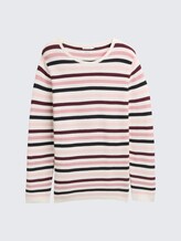 Plus Size - Strickpullover aus Bio-Baumwolle - rose ottoman knit