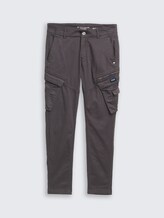 Tapered Cargo Hose mit Stretch - Tarmac Grey - Vorder-Produkt-Ansicht