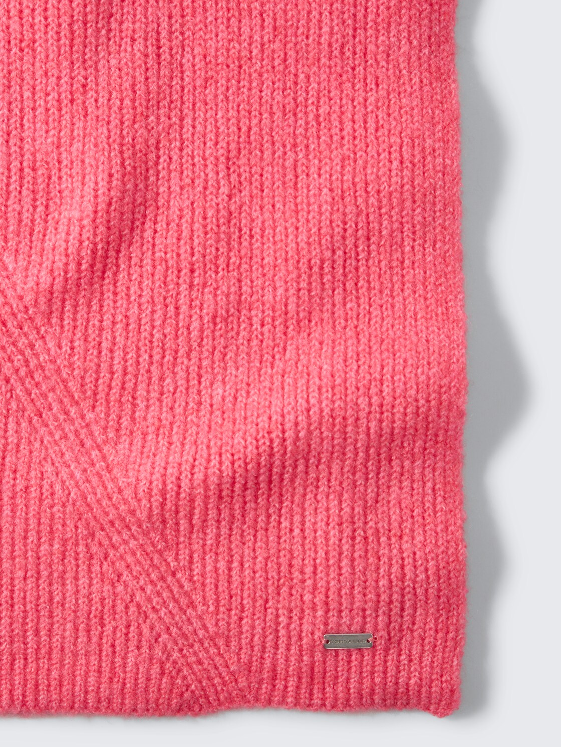 Cosy Schal - charming pink - Material-Ansicht