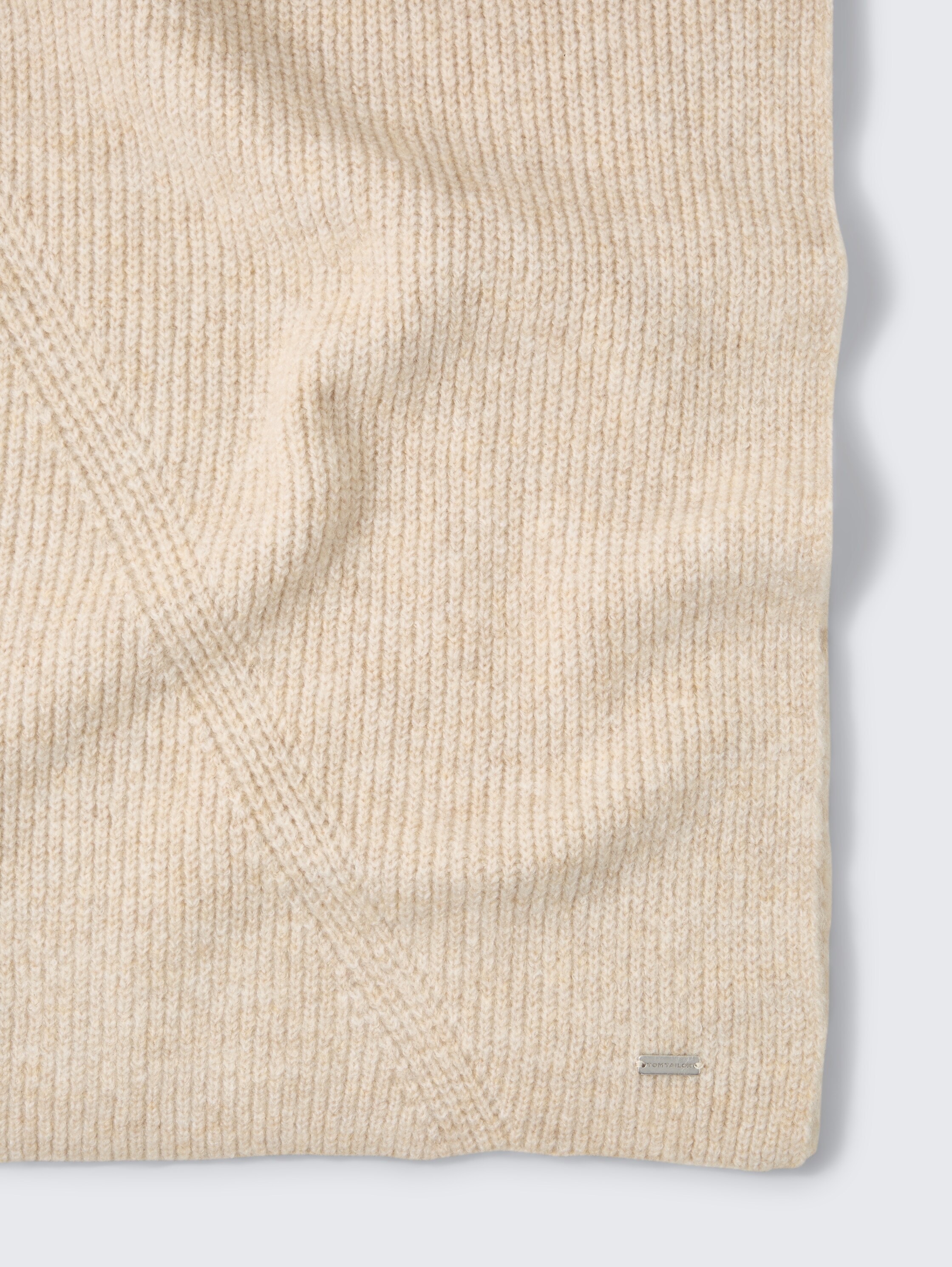 Gezellige sjaal - sand_stone_beige_melange - 