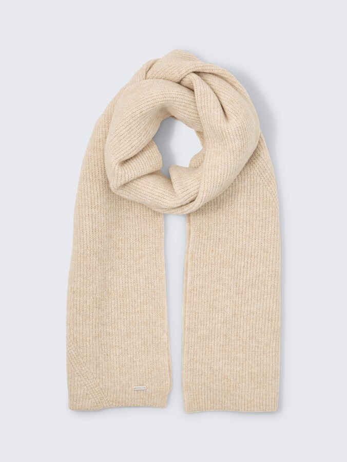 Cosy Schal von Women, sand stone beige melange