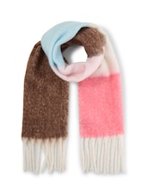 Nicht ausgewählt, Schal mit Streifenmuster von , rosa