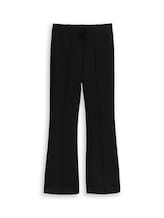 Ausgewählt, Flared Treggings Hose von Tom Tailor, schwarz