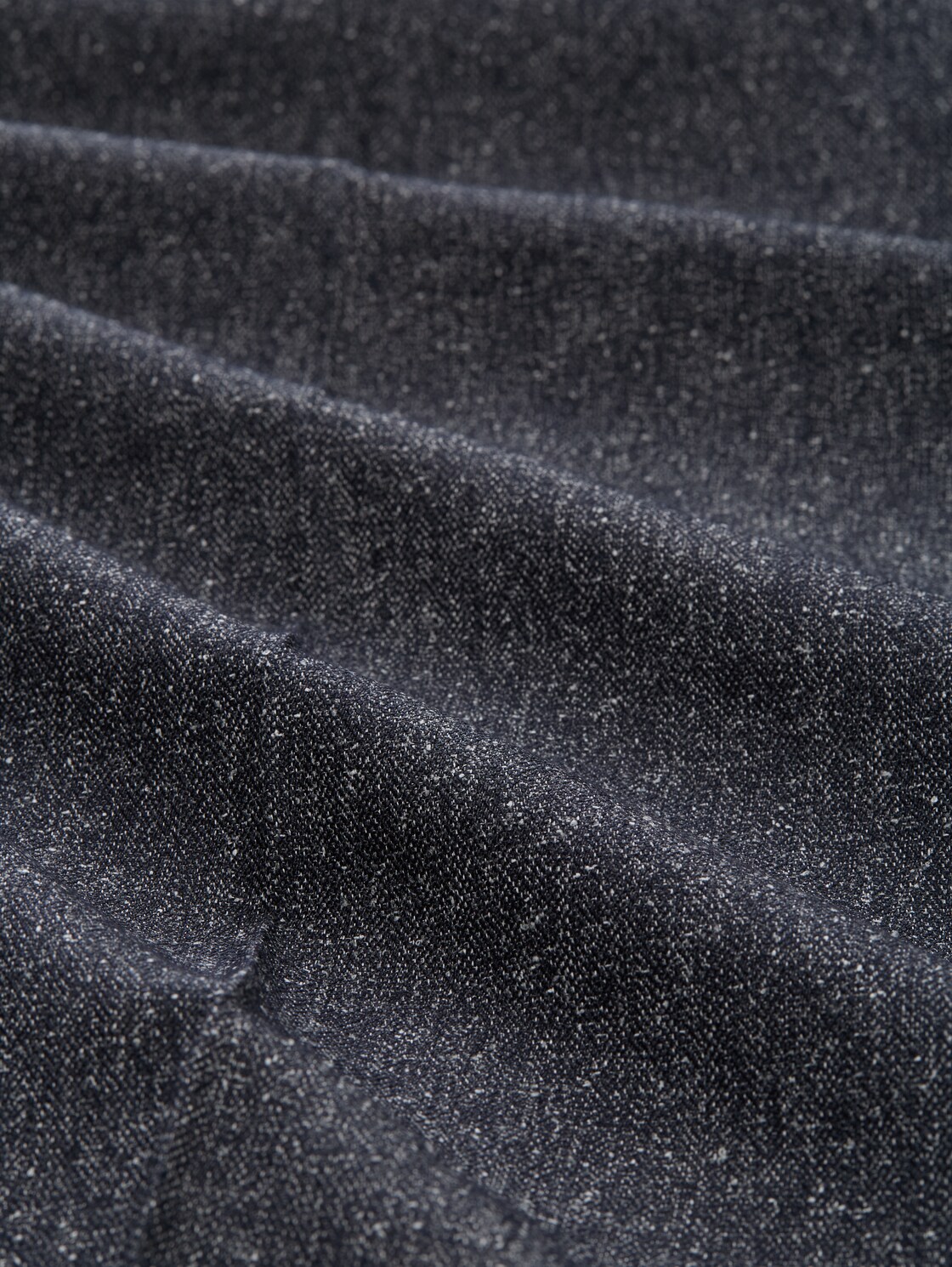 TTMIA STRAIGHT Hose in Melange-Optik - lunar eclipse blue structure - Material-Ansicht