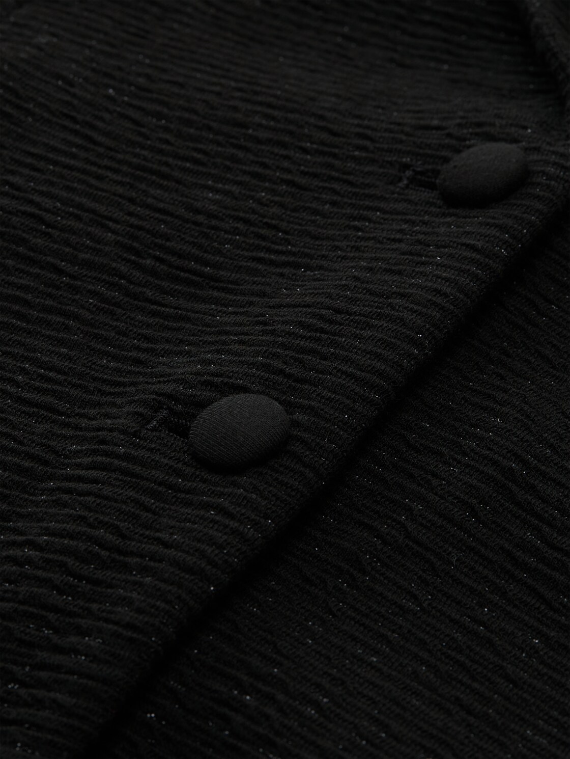 Slim Fit Blazer mit Glitzer-Effekt - deep black