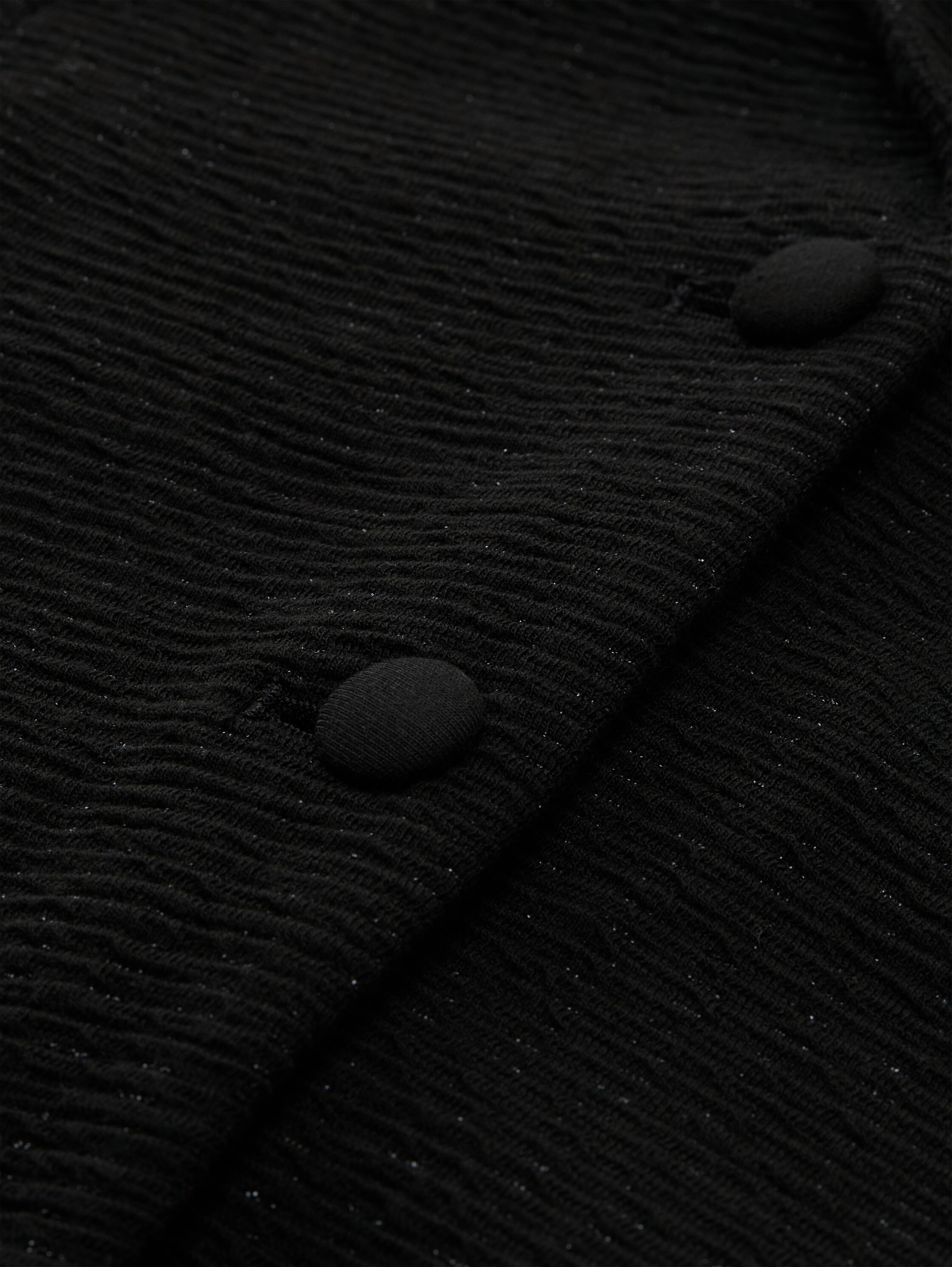 Slim Fit Blazer mit Glitzer-Effekt - deep_black_1 - 