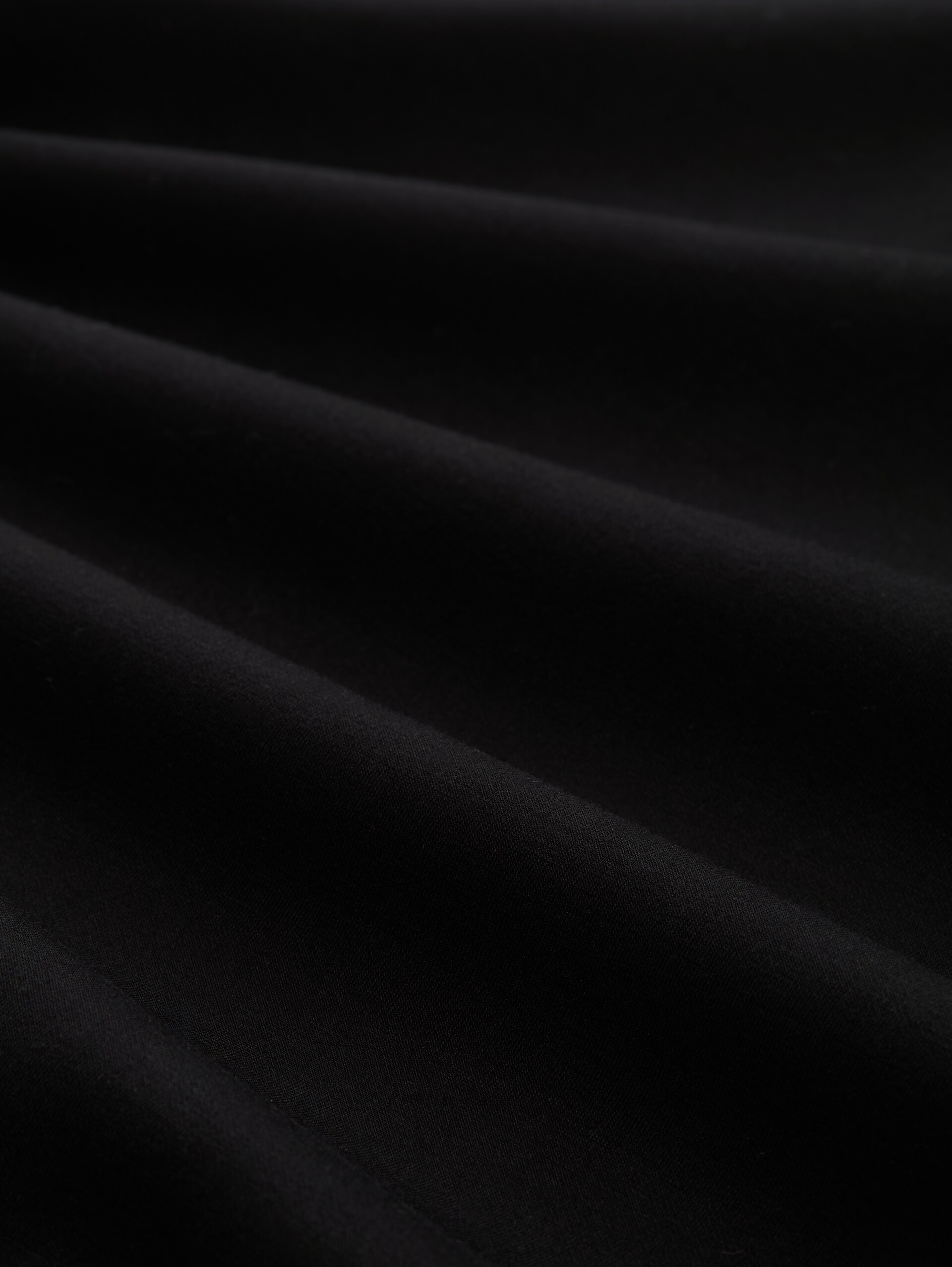 Scuba sweatshirt with rhinestones - deep black - Material view